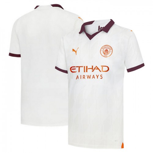 Manchester City Voetbalshirt Uit 2023-24 Manchester City Voetbalshirt Uit 2023-24